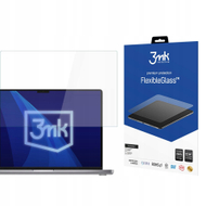 Хибридно заштитно стакло 3MK FlexibleGlass за Apple MacBook Pro 16" 2021-2024, 0.3mm, висока транспарентност