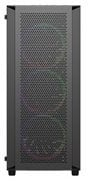Kutia PC VeinX BR15A Mid Tower, 4x 120mm ARGB, 2x USB 3.0, e zezë