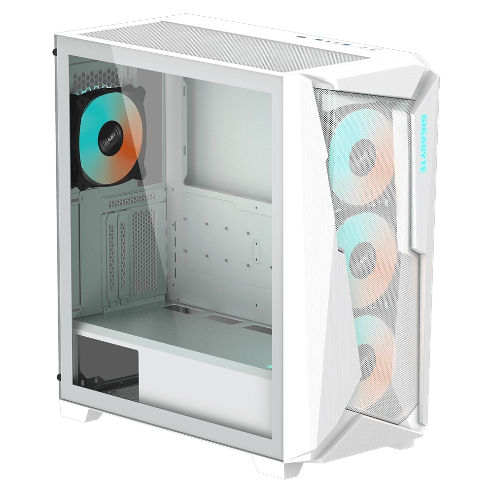 Kasë për PC GIGABYTE C301 GLASS, e bardhë