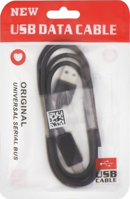 Kabllo USB Partner Tele.com, USB A në USB C, 1 m, e bardhë