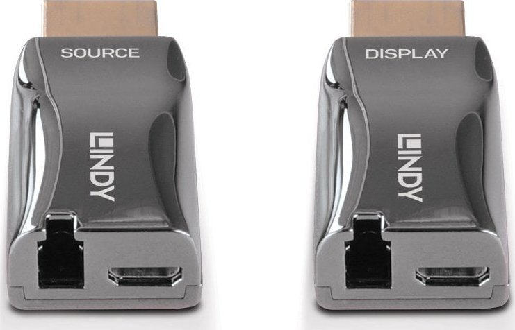 Extender HDMI Lindy Fibre Optic, 4K 60Hz, deri 300m, i zi