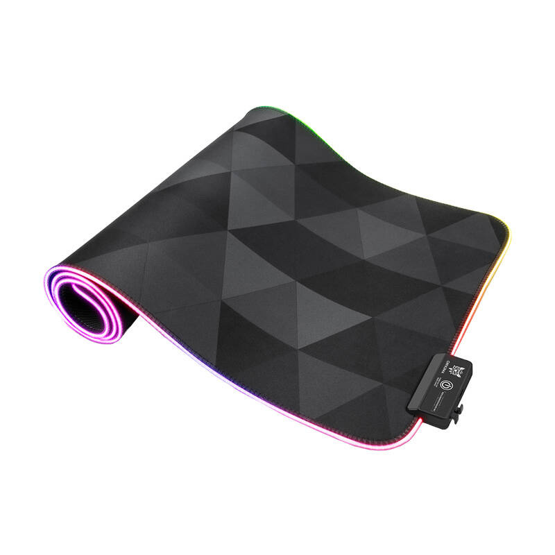 Mousepad Onikuma MP006 RGB, tapet i madh për tavolinë, USB, i zi