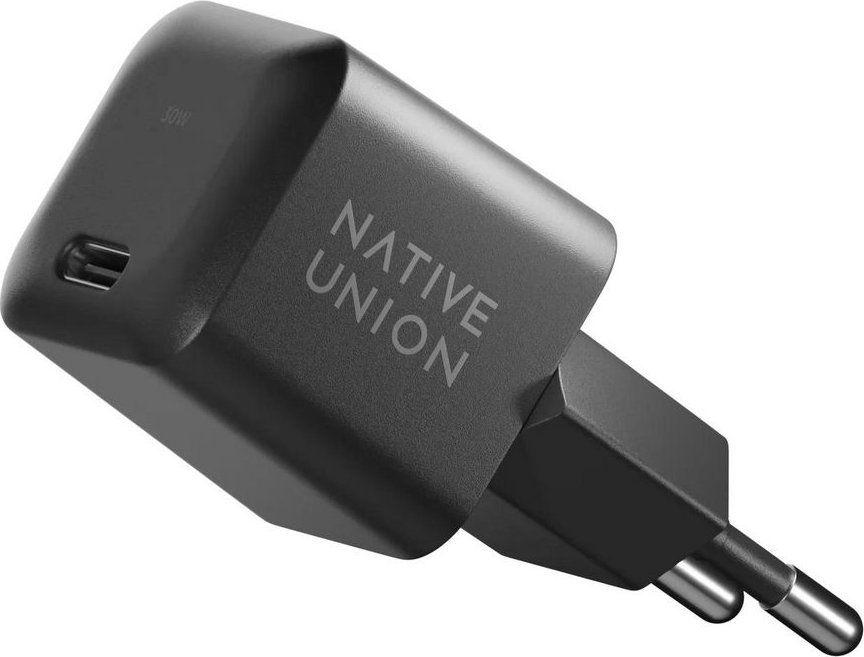 Karikues telefoni Native Union Fast GaN Charger PD, 30W, i zi