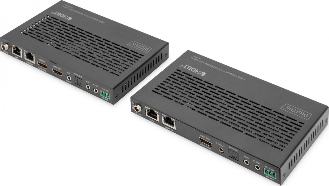 Set zgjatues HDMI Digitus HDBaseT 3.0, 100 m, 4K