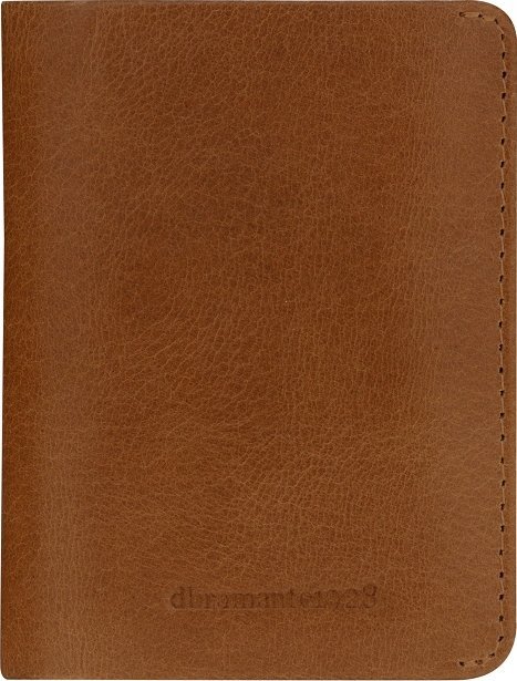 Portofol Dbramante1928 BIATGT001679, lëkurë natyrale, xhep për AirTag, kafe