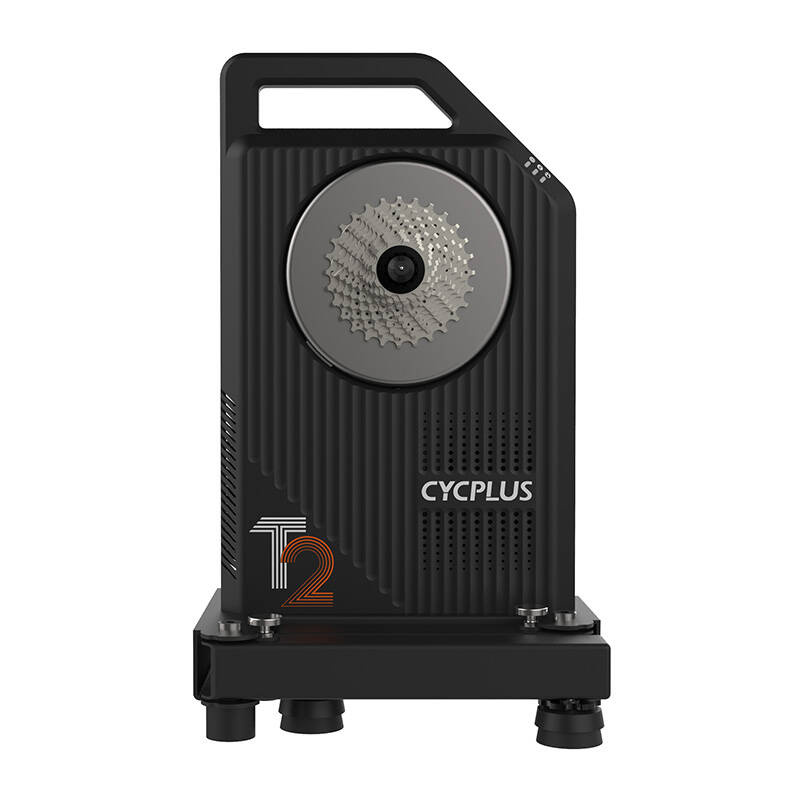 Trainer biçiklete smart Cycplus T2, matje fuqie 1%, me kasetë, i zi