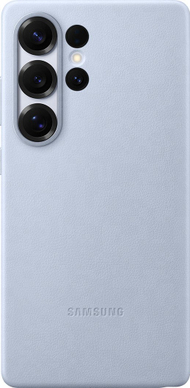Këllëf telefoni Samsung Kindsuit Galaxy S25 Ultra, lëkurë sintetike, blu e hapur
