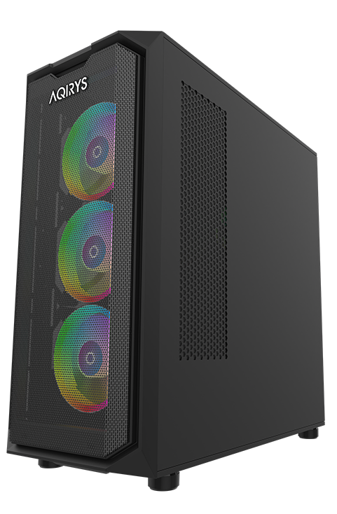 Kuti kompjuterike gaming WEZEN Pro, ATX, 4x 120mm RGB, e zezë