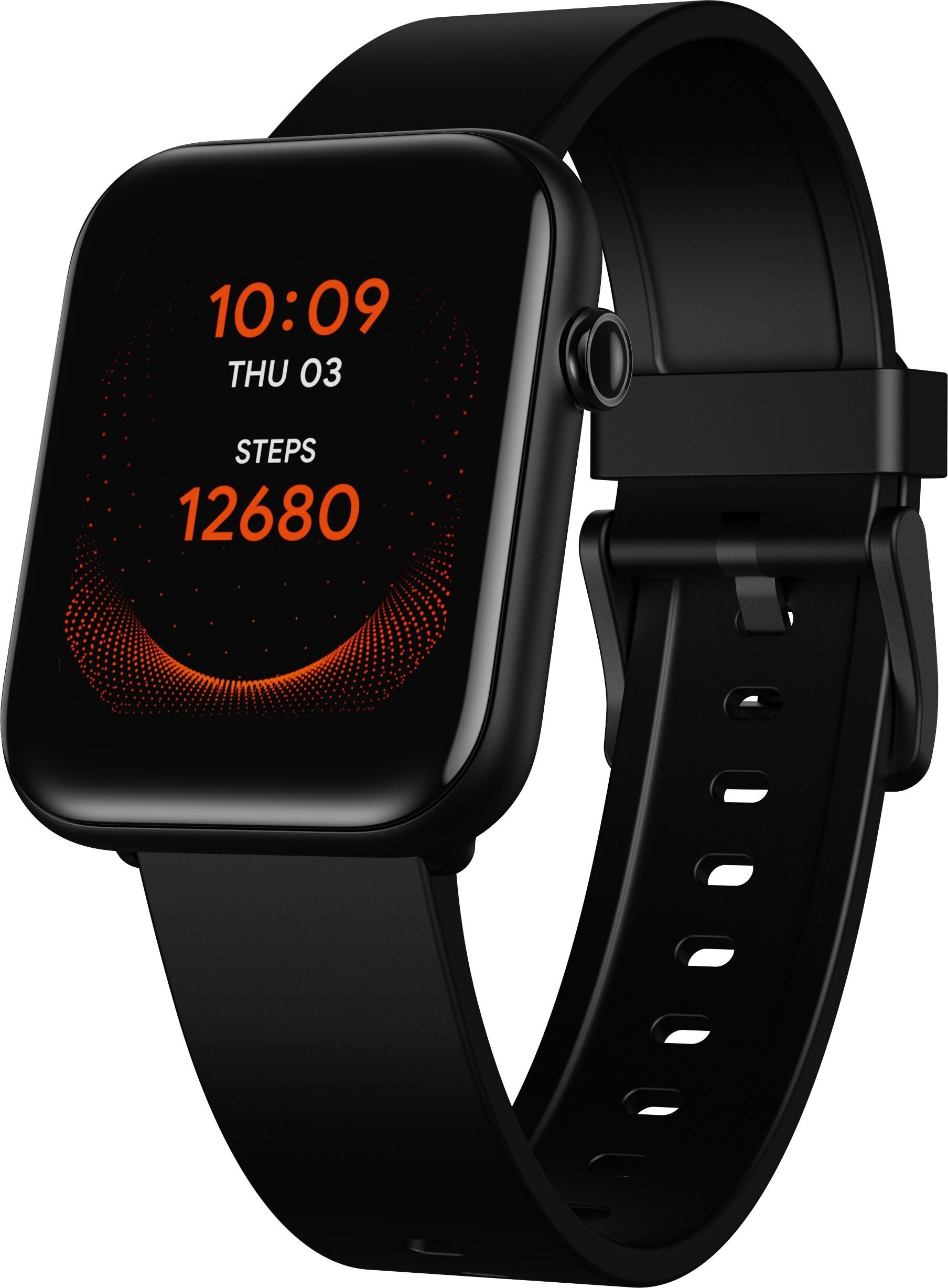 Ora inteligjente Mobvoi TicWatch GTH Raven, ekran 1.55", rezistencë ndaj ujit, e zezë