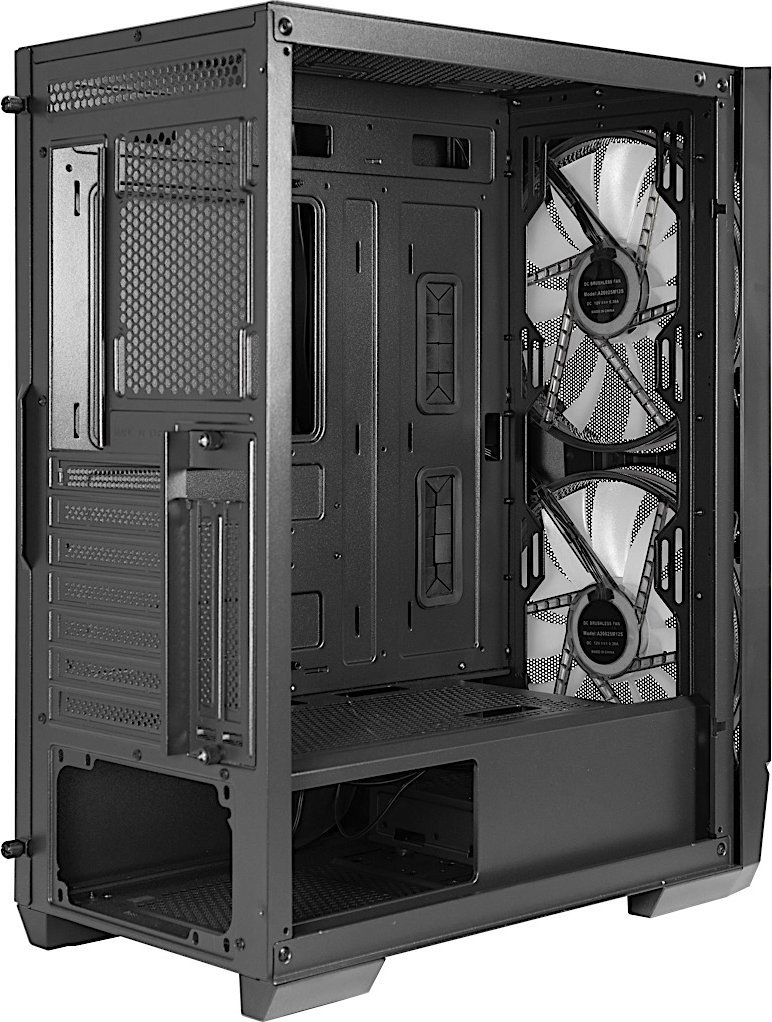 Kasë Inter-Tech IT-3503 Airstream ARGB, Midi Tower
