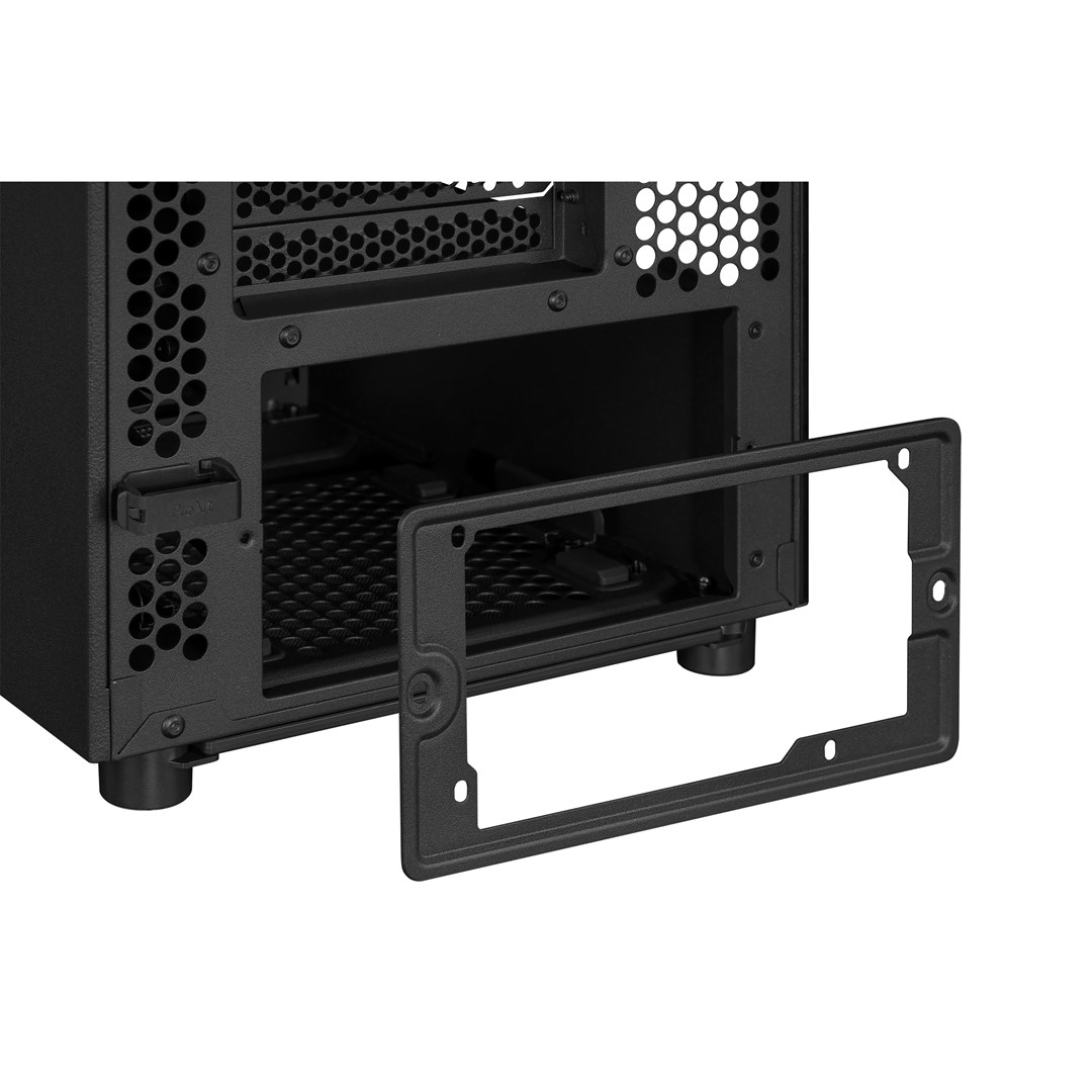 Kuti PC ASUS ProArt PA401 Wood Edition, Mid Tower, xham i temperuar, e zezë