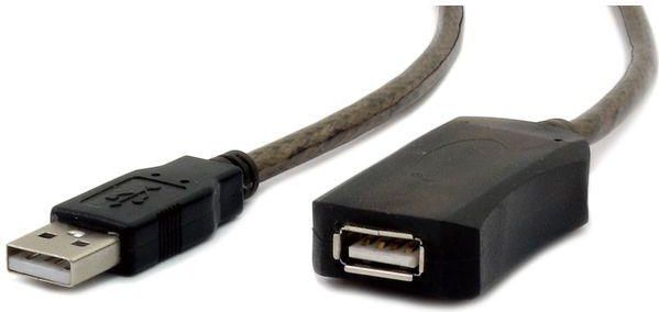 Kabllo Gembird USB-A USB, 5m, e zezë 
