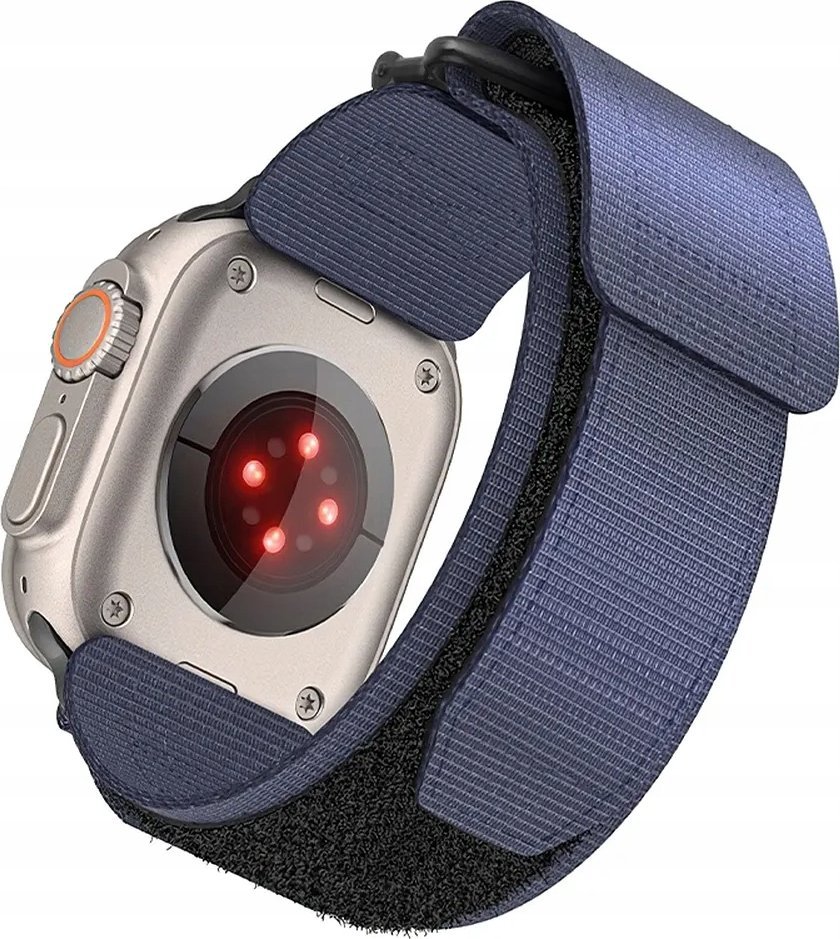 Rrip ore Forcell F-Design FA05 për Apple Watch 38/40/41mm, najlon, blu