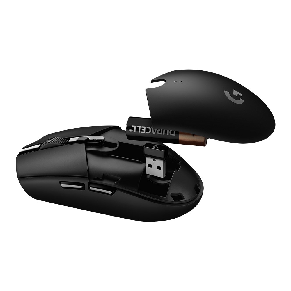 Maus për lojëra Logitech G305 Lightspeed, 12000 DPI, i zi
