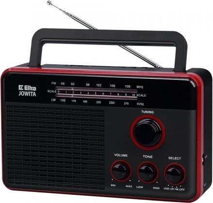 Radio Eltra Jowita, FM/LW, 230v, 245x145x90mm, e zezë