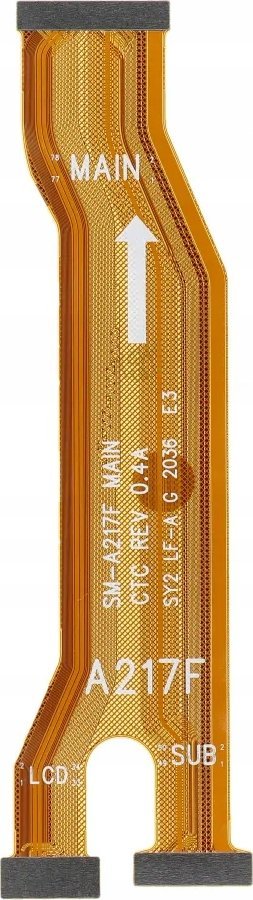 Kabllo sinjali Samsung Galaxy A21s, pjesë zëvendësuese, portokalli