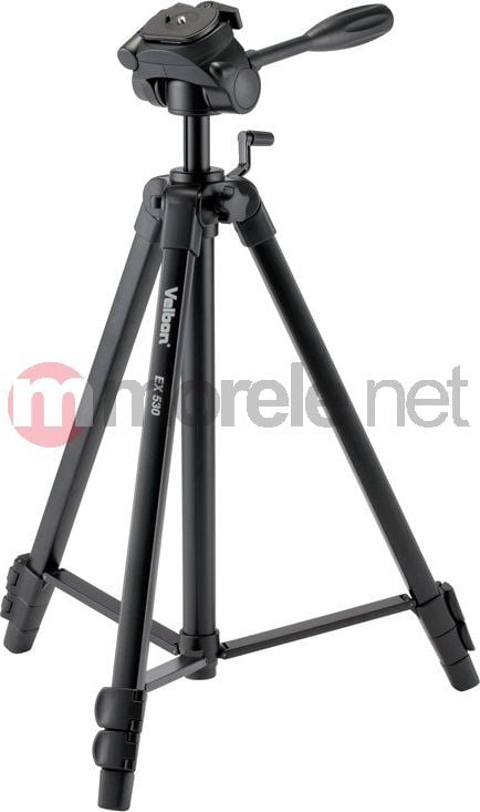 Tripod për kamerë Velbon EX-530 V30140, lartësi 156 cm, me çantë, i zi