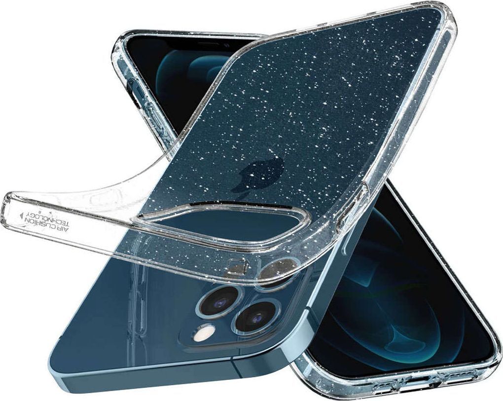 Mbështjellëse Spigen Liquid Crystal për iPhone 12/12 Pro, transparente