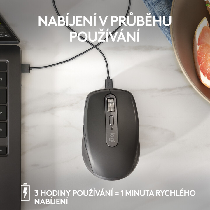 Maus Logitech MX Anywhere 3S, rozë