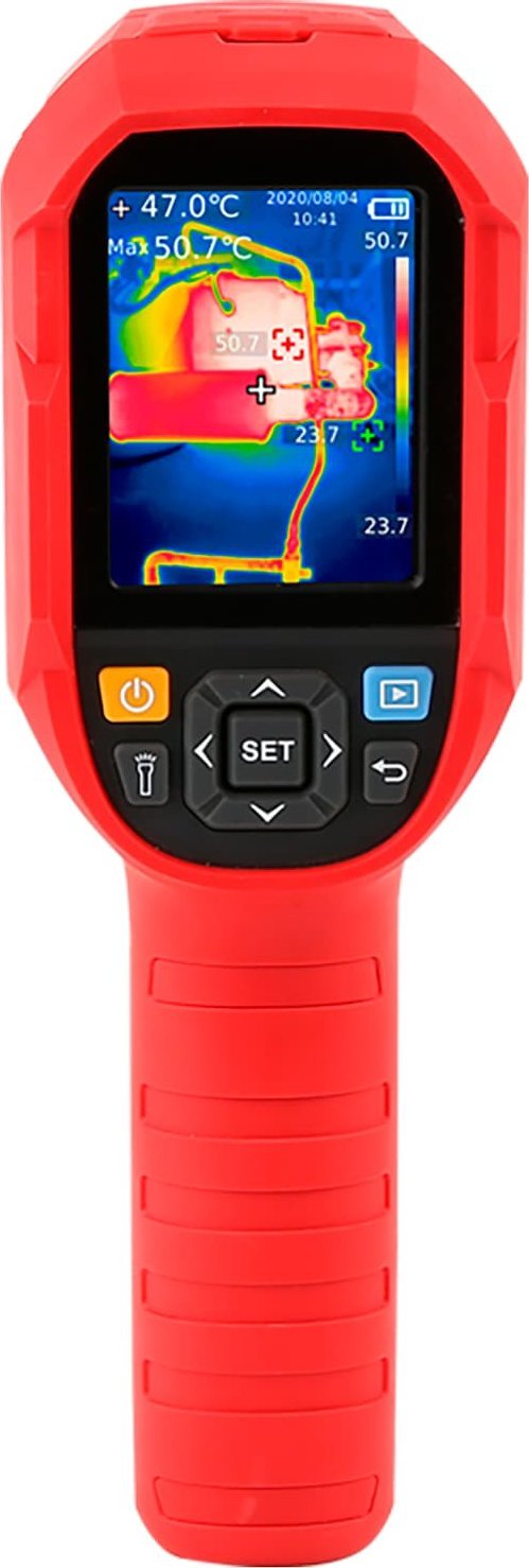 Kamerë termike Uni T UTi720A, 256x192 px, gama matjeje 20°C deri 400°C, e zezë