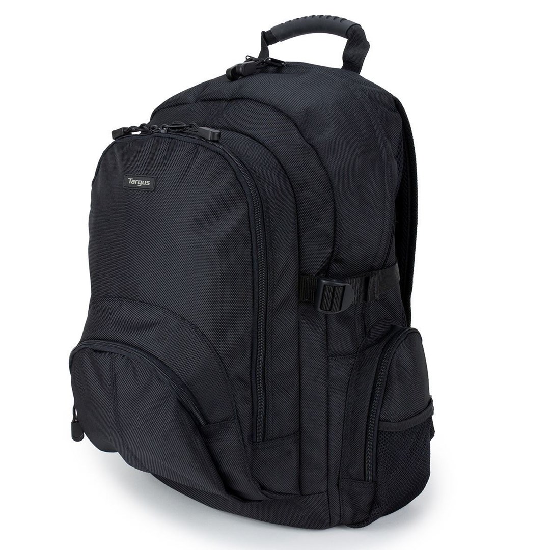 Shtëpi shpine për laptop Targus Classic, 15.6", 20L, e zezë