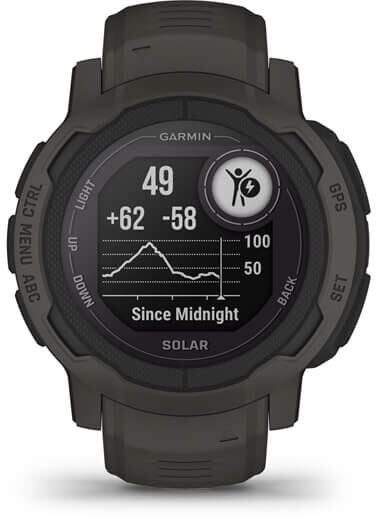 Orë smart Garmin Instinct 2 Solar, Graphite