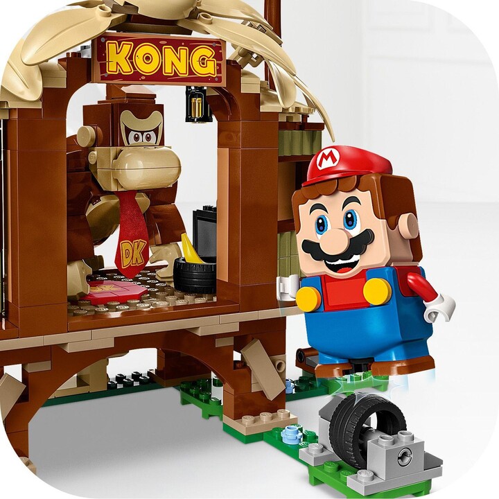 Set LEGO® Super Mario™ 71424 Donkey Kong's Tree House - Expansion, 555 pjesë
