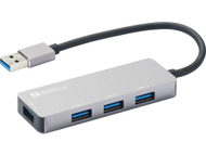 Hub USB Sandberg SAVER, 1x USB 3.0, 3x USB 2.0, i zi