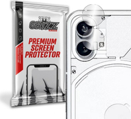 Mbrojtës kamere GrizzGlass për Nothing Phone 1, xham hibrid, set 2 copë, transparent