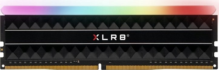 Memorie PNY XLR8 Gaming REV RGB, DDR4, 16 GB, 3200 MHz, CL16, MD16GD4320016VRGB-SI