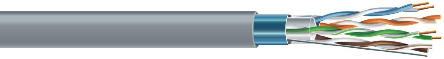 Kabllo rrjeti LAN ECG UTP Cat6, 305m, PVC Eca, bakër 23 AWG