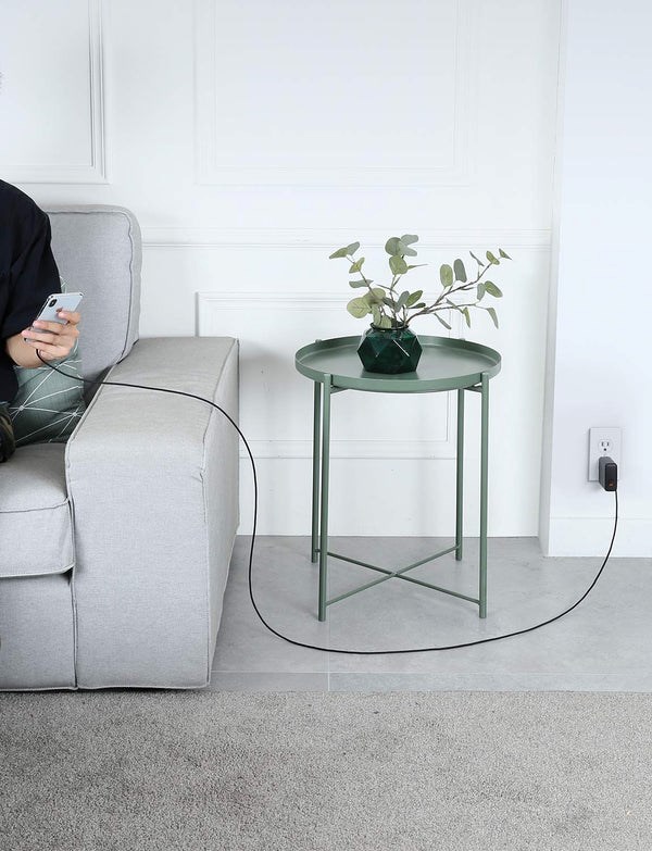 Kabllo Aukey, Lightning / USB C, 2 m, e zezë