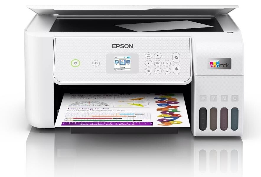 Printer multifunksional Epson EcoTank L3286, i bardhë