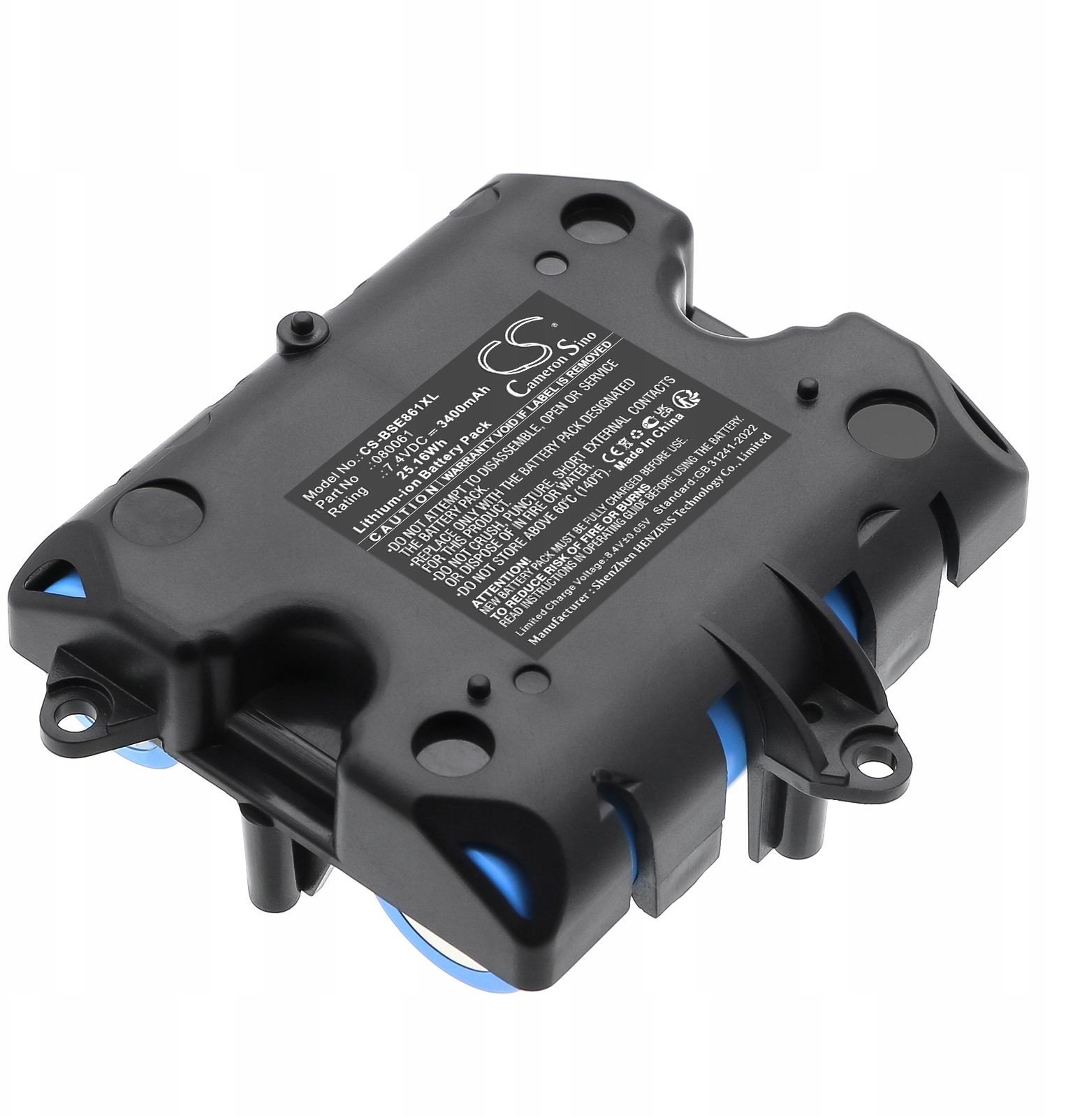 Bateri radiolidhje Cameron Sino për Motorola DP4600 APX2000 XiR P8668, 2200mAh, Li Ion