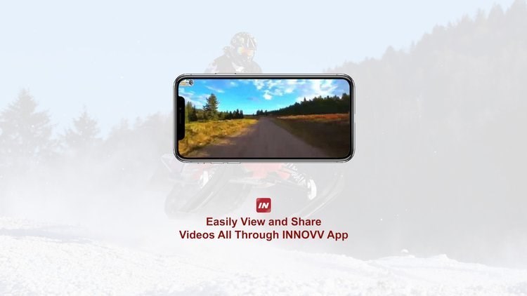 Kamerë moto INNOVV K3, 1080p, IP67, GPS, e zezë