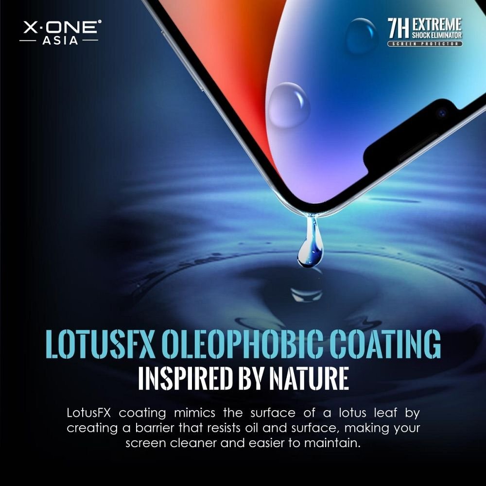 Mbrojtës ekrani X-one Extreme Shock Eliminator 4th Gen, për iPhone 14 Pro 15, transparent