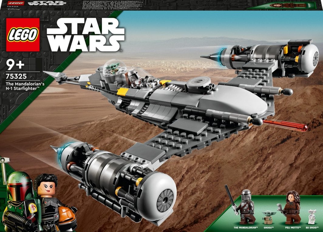 Set LEGO Star Wars The Mandalorian's N-1 Fighter (75325)