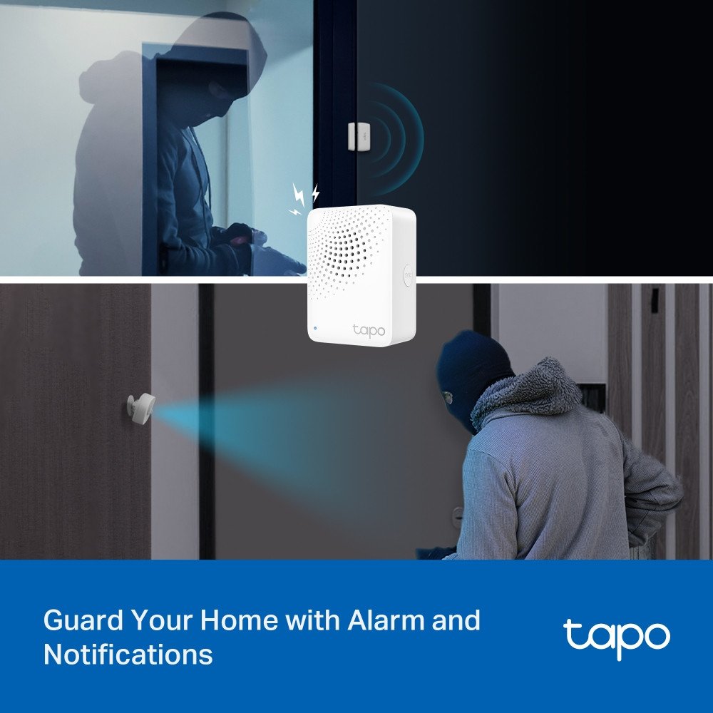 Kit i mençur shtëpie TP-Link Tapo T30, sensor lëvizjeje, sensor dere dritare, i bardhë