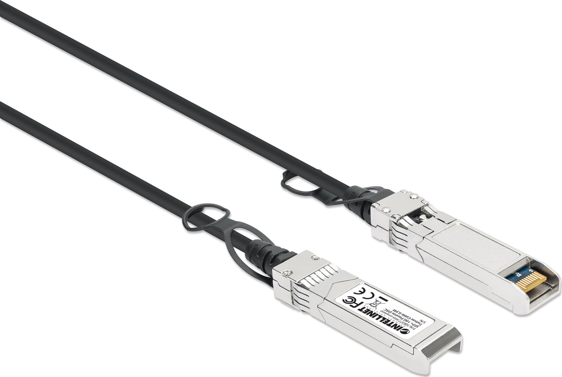 Kabllo rrjeti Intellinet 30A, 0.5m, 10G SFP+ DAC, bakri