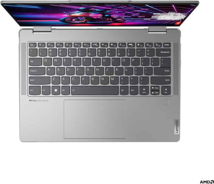 [OUTLET] Laptop Lenovo Yoga 7 2-in-1 14AHP9, 14", AMD Ryzen 5 8640HS, 16GB RAM, 512GB SSD, AMD Radeon 760M Graphics, i argjendtë