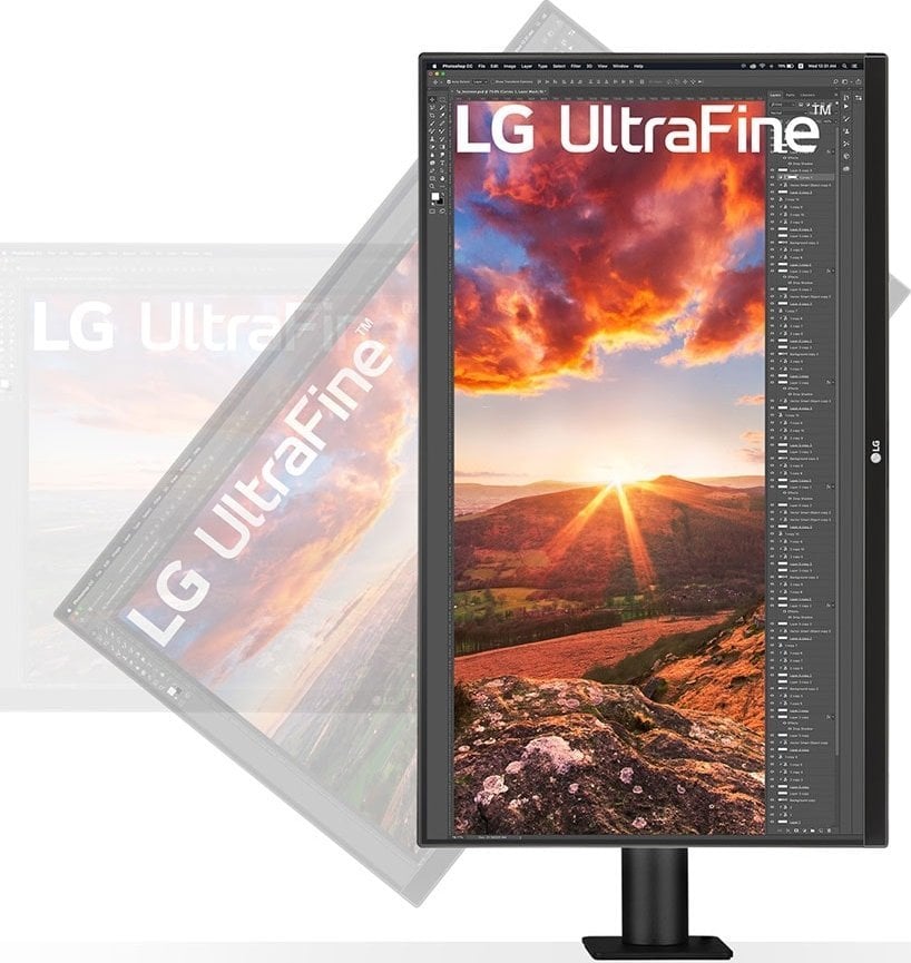 Monitor LG UltraFine 27UN880P-B Ergo, 27", 4K UHD, i zi