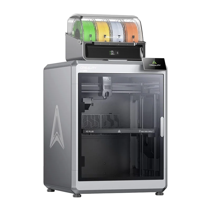 Printer 3D Creality K2 Plus Combo, FDM, volum ndërtimi i madh, gri