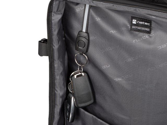 Çantë shpine për laptop Natec CAMEL PRO, 17.3", e zezë