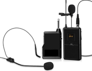 Set mikrofoni pa tela Mozos MIC-UHF-SET, 16 kanale UHF, 30Hz-18kHz, i zi