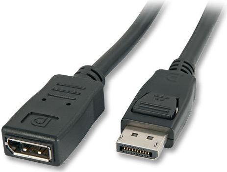 Kabllo Lindy DisplayPort - DisplayPort, 2m, e zezë