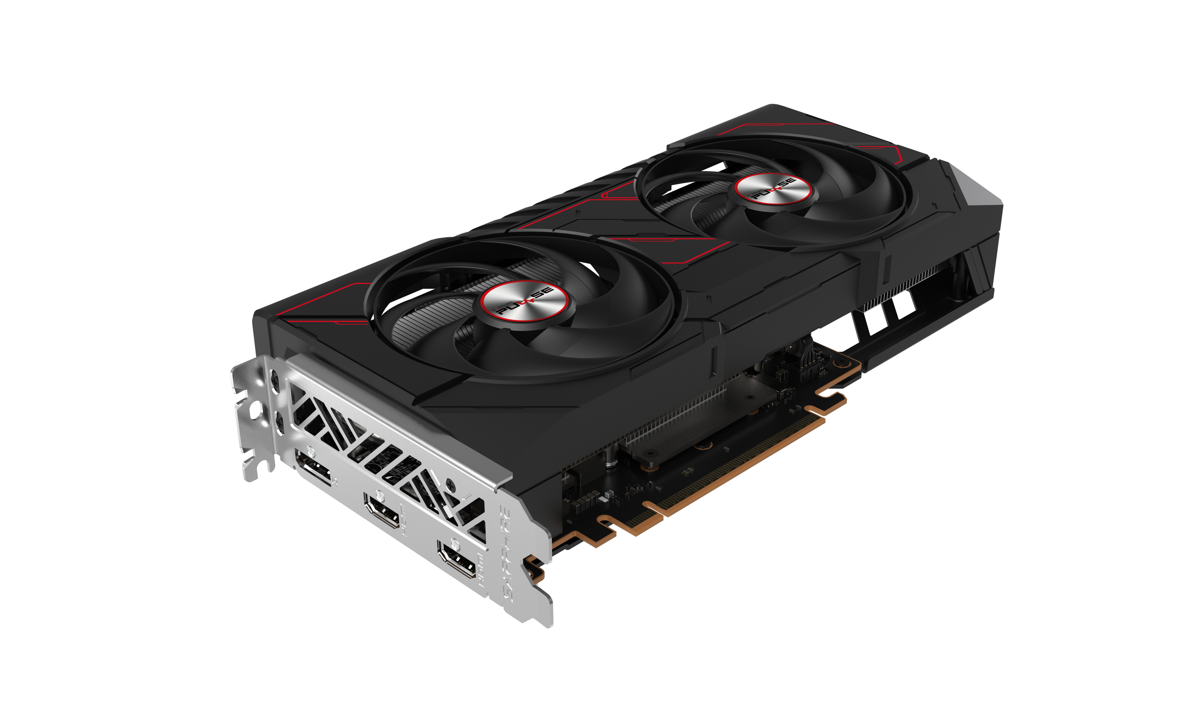 Kartë grafike Sapphire AMD Radeon RX 9060 XT Pulse, 8GB GDDR6, PCIe 5.0, e zezë