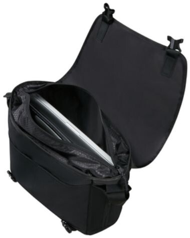 Çantë Samsonite DYE-NAMIC Messenger për laptop 14.1", e zezë