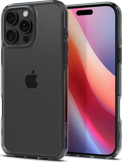 Këllëf telefoni Spigen Ultra Hybrid, 6.3", transparent