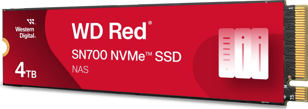 Disk SSD WD Red SN700, 4TB, M.2 2280 PCI-E x4 Gen3 NVMe