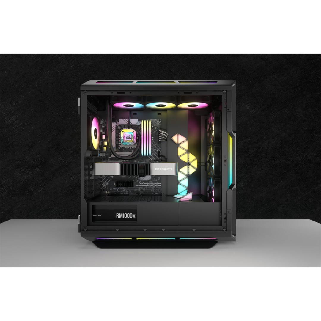 Ftohës me ujë Corsair iCUE H150i ELITE CAPELLIX XT, 12 cm, i zi
